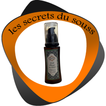 Huile d'Argan au Ambre : Soin Luxueux pour Peau et Cheveux