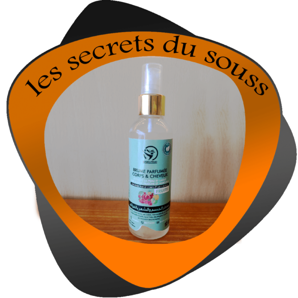 Spray corps et cheveux fruité