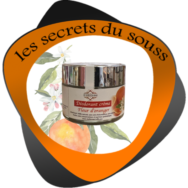 مزيل العرق كريم زهر البرتقال الطبيعي المزيل للعرق بالكريمات الطبيعية: نضارة وعناية عضوية